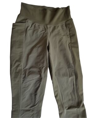 REI Olive Green Performance Leggings